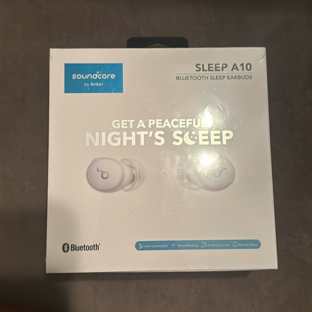 Anker Soundcore Sleep A10 Bluetooth Earbuds - White